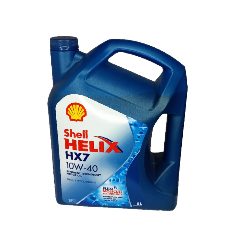 Shell Helix 5L 10W40 HX7 Motor Oil for Diesel and Petrol Engines