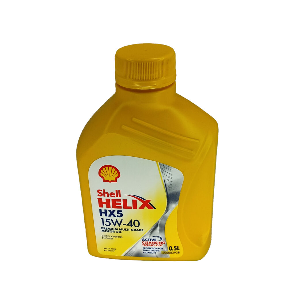 Shell Helix 500ml 15W40 HX5 Premium Multi-Grade Motor Oil