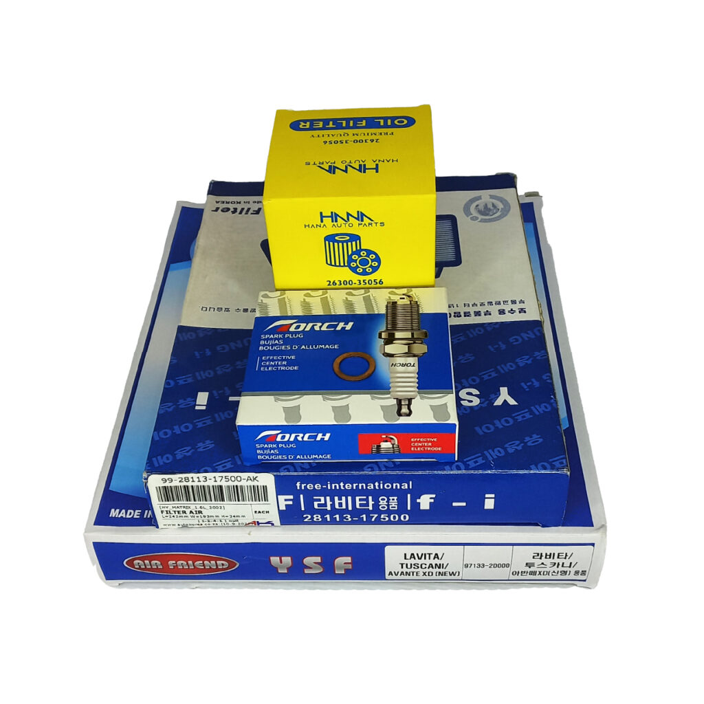Hyundai 1.6/1.8L Matrix 2001+ service Kit