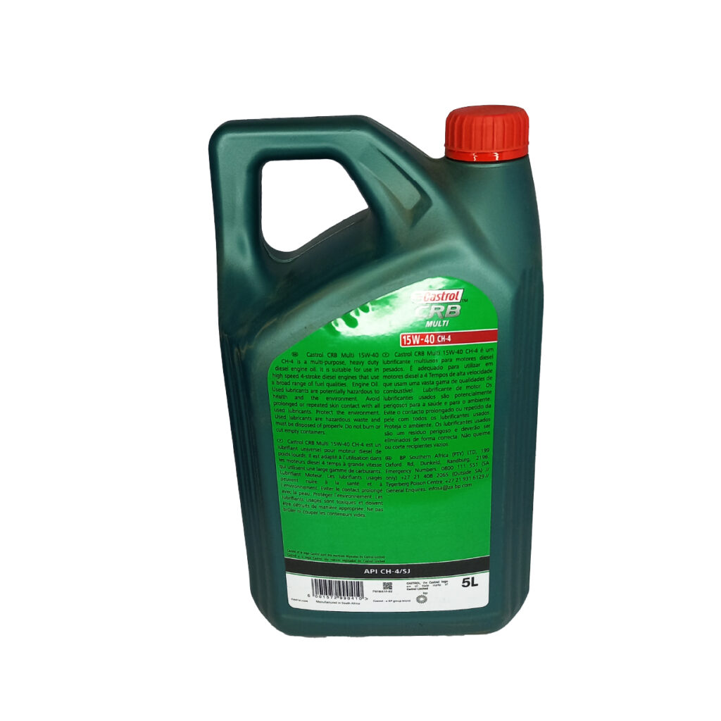 Castrol CRB 5L 15W40 Multi Mineral Egine Oil