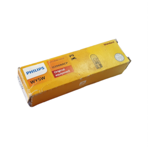 Philips W5YW Single Filament Standard Automotive Globe (Amber)