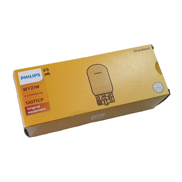 Philips WY21W Single Filament Standard+ Automotive Globe (Amber)