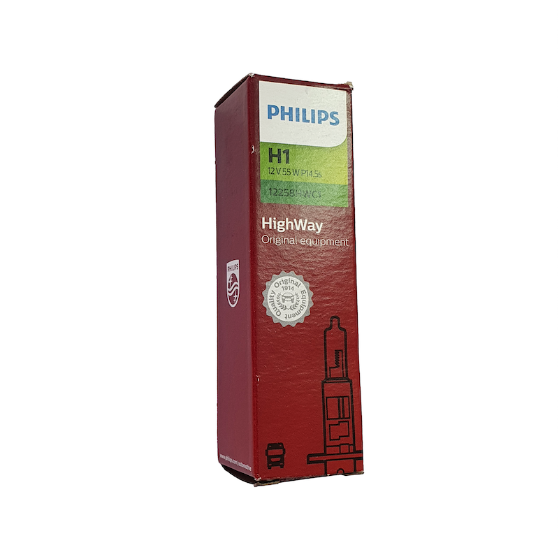 Philips H1 Standard Halogen Automotive Headlight Globe