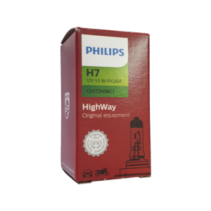 Philips H7 Single Filament Halogen Standard Automotive Globe