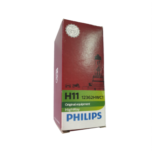 Philips H11 Single Filament Halogen Standard Automotive Globe