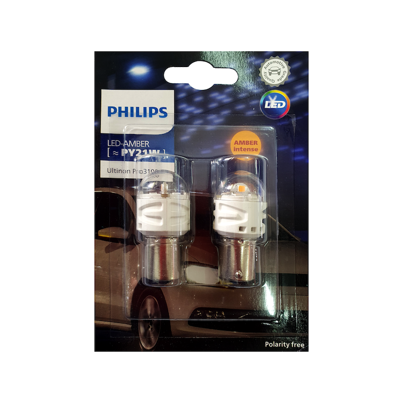 Philips LED-AMBER Amber-Intense LED Automotive Globe