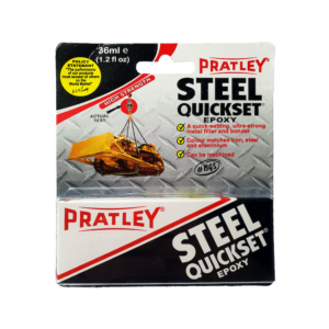 Pratley Steel Quickset Epoxy High Strength 36ml